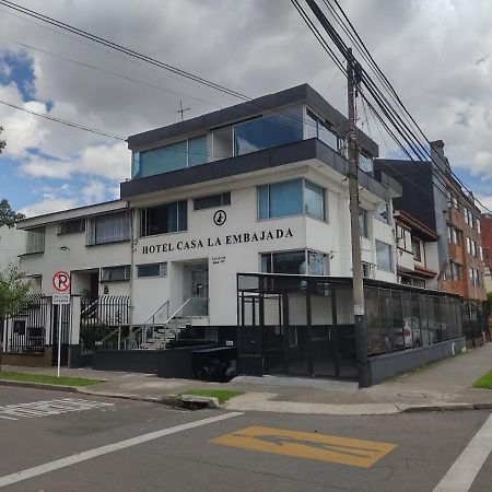 Hoteles Bogota Hotel Casa La Embajada Eksteriør bilde